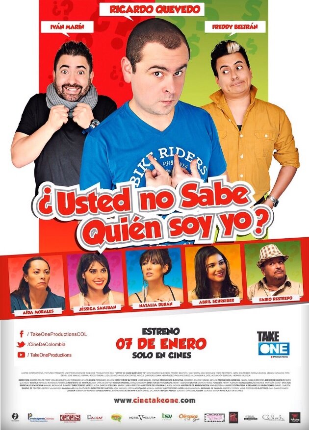 Usted No Sabe Quien Soy Yo? (2016) постер